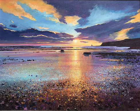 Sun Rising Saltwick Bay